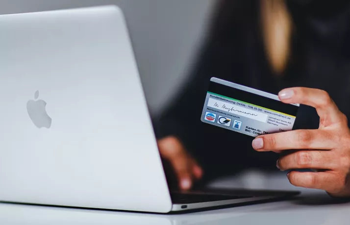 Making Card Payment On Laptop